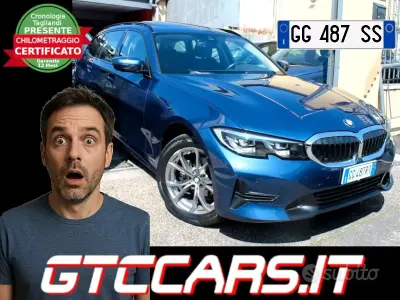 Begagnad BMW 318 Sport Line 156 HK (114 kW) 2021 Blå Kombi