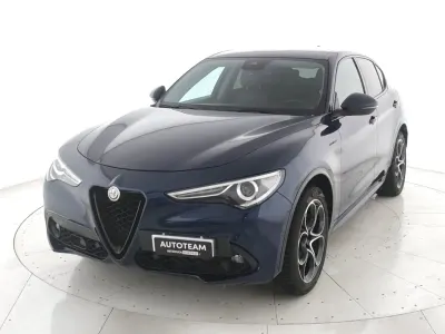 Usata Alfa Romeo Stelvio Veloce 210 CV (154 kW) 2020 Blu SUV