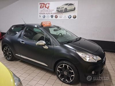 Usata Citroën DS3 95 CV (69 kW) 2013 Nero Berlina