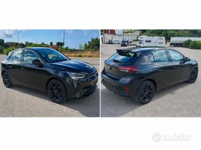 Usata Opel Corsa Design & Tech 69 CV (50 kW) 2023 Nero Utilitaria