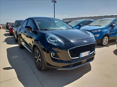 Usata Ford Puma Titanium 125 CV (91 kW) 2022 Nero SUV