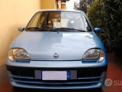 Usata Fiat Seicento 54 CV (39 kW) 2002 Bluazzurro Utilitaria