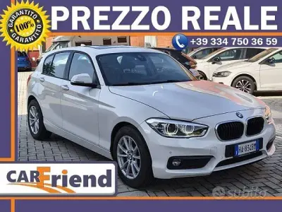 Usata BMW 120 Advantage 184 CV (135 kW) 2018 Bianco Utilitaria