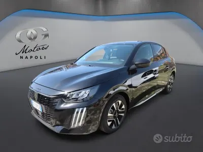 Usata Peugeot 208 Allure 101 CV (74 kW) 2025 Nero Utilitaria