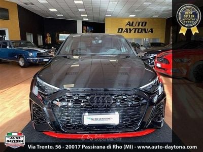 Usata Audi RS3 Ambiente 400 CV (294 kW) 2023 Nero Berlina