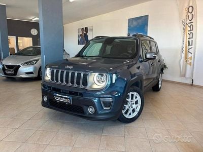 Usata Jeep Renegade Limited 130 CV (95 kW) 2021 Blu SUV