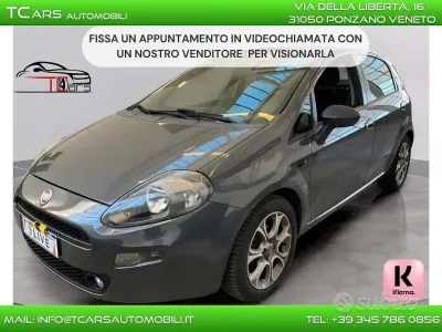 Usata Fiat Punto 85 CV (62 kW) 2015 Grigio Utilitaria