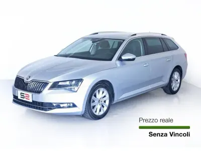 Occasion Skoda Superb Executive 190 PK (139 kW) 2019 Zilver Stationwagen