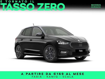 Nuova Skoda Fabia 95 CV (69 kW) 2026 Nero tulipano perlato grigio g Utilitaria