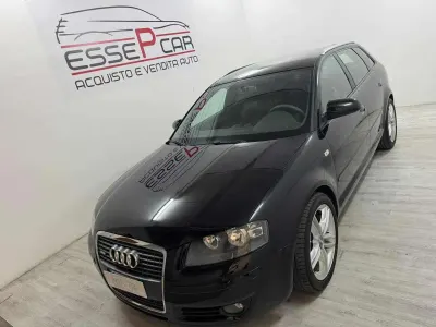 Usata Audi A3 Attraction 170 CV (125 kW) 2008 Nero Utilitaria