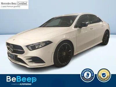 Usata Mercedes A200 Premium 150 CV (110 kW) 2022 Bianco pastello Berlina
