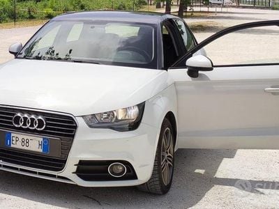 Usata Audi A1 Attraction 90 CV (66 kW) 2013 Bianco Utilitaria