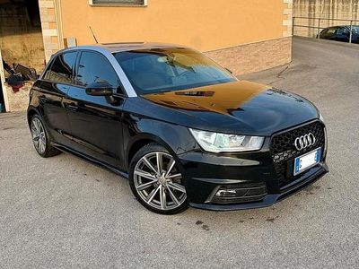 Usata Audi A1 S-Line 90 CV (66 kW) 2018 Nero Utilitaria