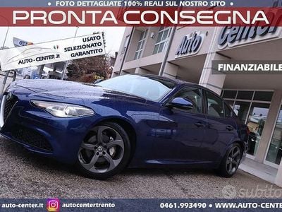 Usata Alfa Romeo Giulia Super 200 CV (147 kW) 2017 Blu Berlina