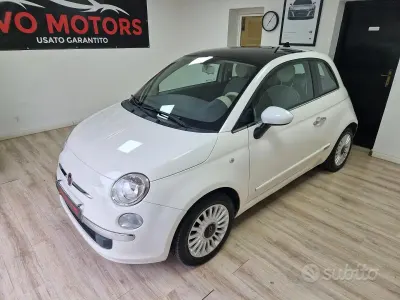 Usata Fiat 500 Lounge 69 CV (50 kW) 2013 Bianco Berlina