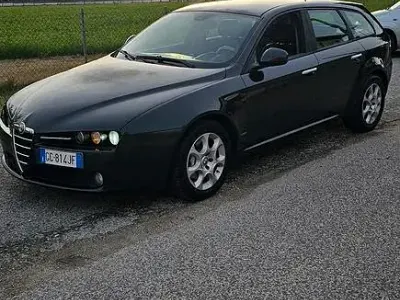 Usata Alfa Romeo 159 150 CV (110 kW) 2009 Nero Station wagon