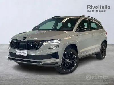 Usata Skoda Karoq SportLine 150 CV (110 kW) 2023 Grigio SUV