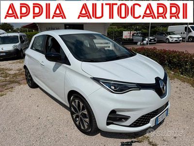Usata Renault Zoe Intens 100 kW (136 CV) 2021 Bianco Utilitaria