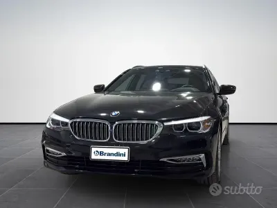 Usata BMW 520 Luxury Line 190 CV (139 kW) 2019 Nero Station wagon