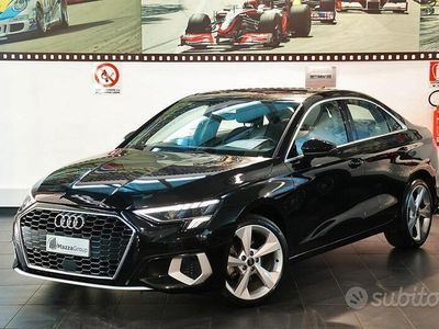 Usata Audi A3 Advanced 150 CV (110 kW) 2022 Nero(met.) Berlina