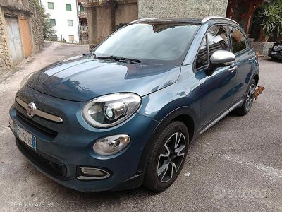 Usata Fiat 500X Mirror 95 CV (69 kW) 2018 Blu SUV
