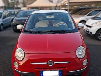 Usata Fiat 500 Lounge 69 CV (50 kW) 2011 Rosso Berlina