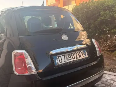 Usata Fiat 500 Lounge 69 CV (50 kW) 2010 Nero Utilitaria