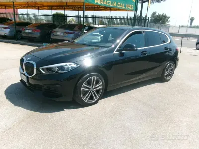 Usata BMW 116 Sport Line 116 CV (85 kW) 2020 Nero Utilitaria