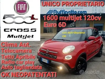 Occasion Fiat 500L Cross 120 ch (88 kW) 2021 Rouge Monospace