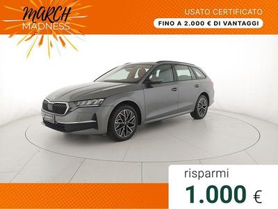 Usata Skoda Octavia Executive 150 CV (110 kW) 2025 Grigio graphite metallizzato Station wagon