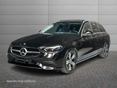 Usata Mercedes C220 200 CV (147 kW) 2022 Nero ossidiana Station wagon