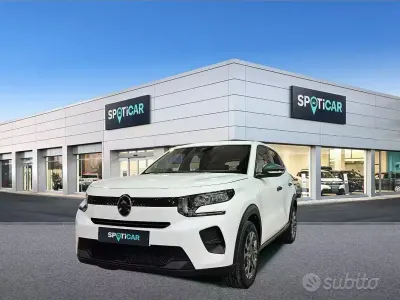 Nuova Citroën C3 PureTech 101 CV (74 kW) 2026 Bianco SUV
