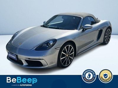 Usata Porsche 718 Boxster 300 CV (220 kW) 2019 Argento metallizzato Cabrio