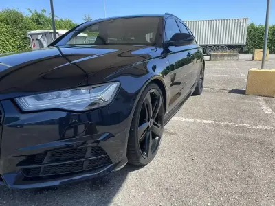 Begagnad Audi A6 Business Plus 272 HK (200 kW) 2017 Blå Kombi