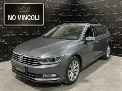 Usata VW Passat Business 150 CV (110 kW) 2017 Grigio Station wagon