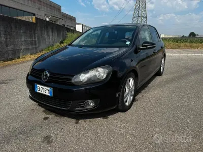Usata VW Golf VI Highline 140 CV (102 kW) 2010 Nero Utilitaria