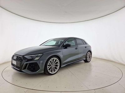 Usata Audi RS3 Ambiente 400 CV (294 kW) 2022 Grigio daytona perlato Berlina