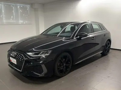 Usata Audi A3 Advanced 150 CV (110 kW) 2022 Nero Berlina