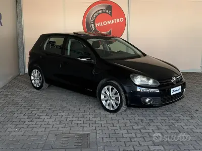 Usata VW Golf VI Highline 140 CV (102 kW) 2009 Nero Berlina