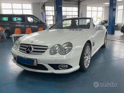 Usata Mercedes SL500 AMG 387 CV (284 kW) 2006 Bianco Cabrio