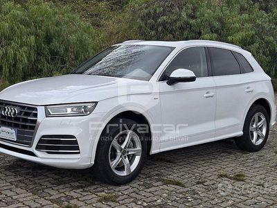 Usata Audi Q5 S-line plus 190 CV (139 kW) 2018 Bianco SUV