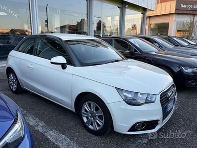 Usata Audi A1 Ambition 86 CV (63 kW) 2011 Bianco Utilitaria