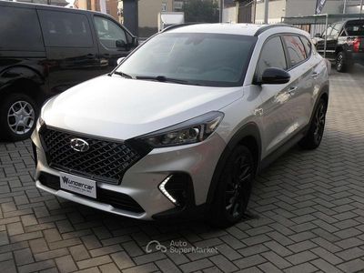 Usata Hyundai Tucson N Line 136 CV (100 kW) 2019 Argento SUV