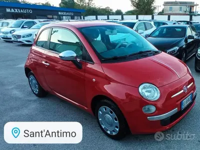 Usata Fiat 500 69 CV (50 kW) 2012 Rosso Berlina