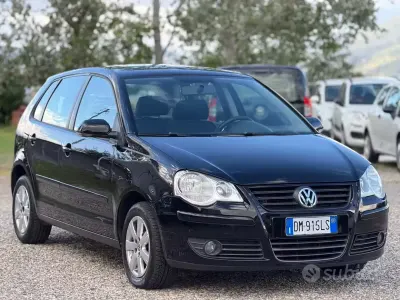 Usata VW Polo Comfortline 69 CV (50 kW) 2008 Nero Utilitaria
