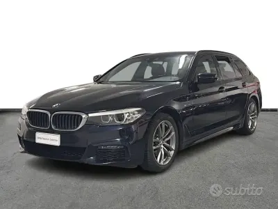 Usata BMW 518 M Sport 150 CV (110 kW) 2021 Carbon black metallizzato Station wagon