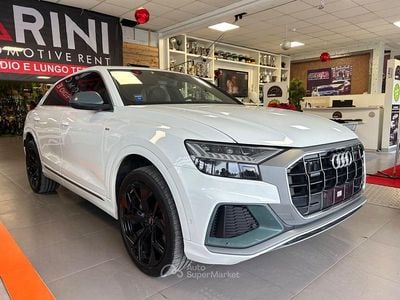 Usata Audi Q8 Sport 286 CV (210 kW) 2019 Bianco SUV