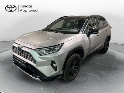 Usata Toyota RAV4 Hybrid Style 218 CV (160 kW) 2022 Argento SUV