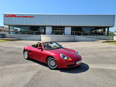 Usata Porsche Boxster 220 CV (161 kW) 2002 Rosso Cabrio