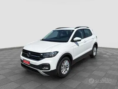 Usata VW T-Cross Style 110 CV (80 kW) 2021 Bianco SUV